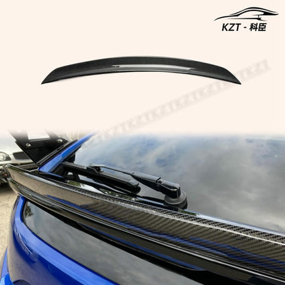 Rear Spoiler For Honda Civic FK7 FK8 5 Door Hatch back HK Style Car Wing Carbon Fiber Tail Fin Body Kit Kazento Carbon Parts 车身侧板 FK7-RS-HK-CF