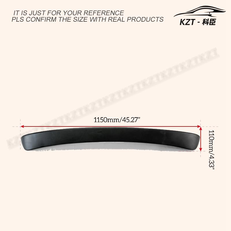 Rear Spoiler For Nissan Skyline R34 Origin Roof Wing (4 Doors Only) Fiber Glass Universal Wing For Car Vehicle Black Body Parts Kits Kazento Carbon Parts 车身侧板 R34-RS-RF-ORI-FRP