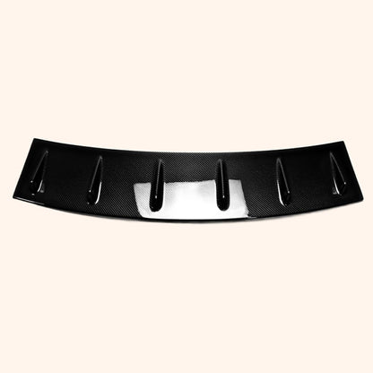 Rear Spoiler Wing For Nissan Gtr R35 Chargespeed Vortex Generator Carbon Fiber Car Body Parts Kits Kazento Carbon Parts 车身侧板 R35-RS-RF-VTX-CF