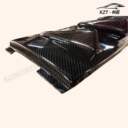 Rear Spoiler Wing For Subaru Impreza Gda Gdb Gdc Vortex Generator Fin Carbon Fiber Car Body Parts Kits