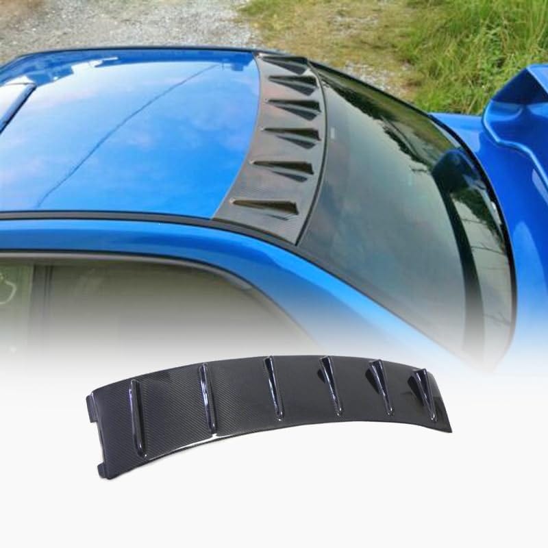 Rear Spoiler Wing For Subaru Impreza Gda Gdb Gdc Vortex Generator Fin Carbon Fiber Car Body Parts Kits