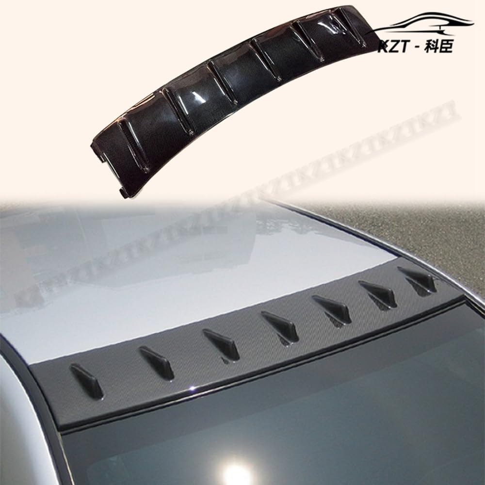 Rear Spoiler Wing For Subaru Impreza Gda Gdb Gdc Vortex Generator Fin Carbon Fiber Car Body Parts Kits