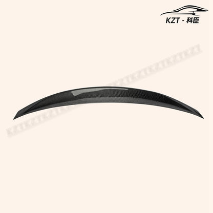 Rear Trunk Boot Lip Wing For Kia Stinger Type G Spoiler Carbon Fiber Car Body Kit Kazento Carbon Parts 车身侧板 STINGER-RS-G-CF