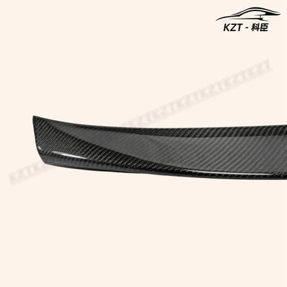 Rear Trunk Boot Lip Wing For Kia Stinger Type G Spoiler Carbon Fiber Car Body Kit Kazento Carbon Parts 车身侧板 STINGER-RS-G-CF