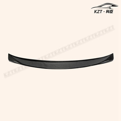 Rear Trunk Boot Lip Wing For Kia Stinger Type G Spoiler Carbon Fiber Car Body Kit Kazento Carbon Parts 车身侧板 STINGER-RS-G-CF