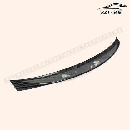 Rear Trunk Boot Lip Wing For Kia Stinger Type G Spoiler Carbon Fiber Car Body Kit