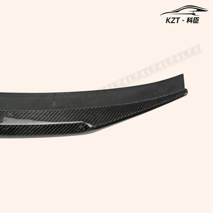 Rear Trunk Lip Wing For Kia Stinger Type S Spoiler Carbon Fiber Car Body Kit Kazento Carbon Parts 车身侧板 STINGER-RS-S-CF
