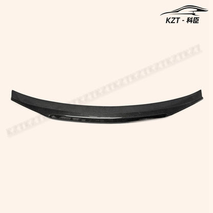 Rear Trunk Lip Wing For Kia Stinger Type S Spoiler Carbon Fiber Car Body Kit Kazento Carbon Parts 车身侧板 STINGER-RS-S-CF