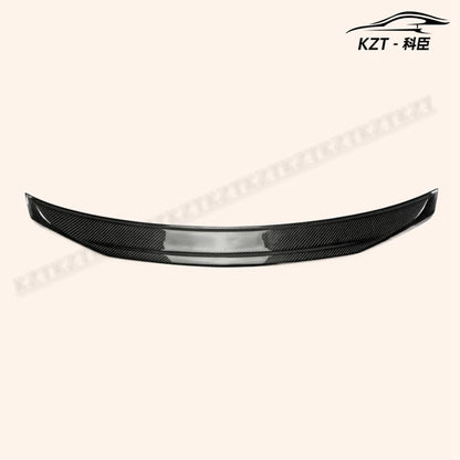 Rear Trunk Lip Wing For Kia Stinger Type S Spoiler Carbon Fiber Car Body Kit
