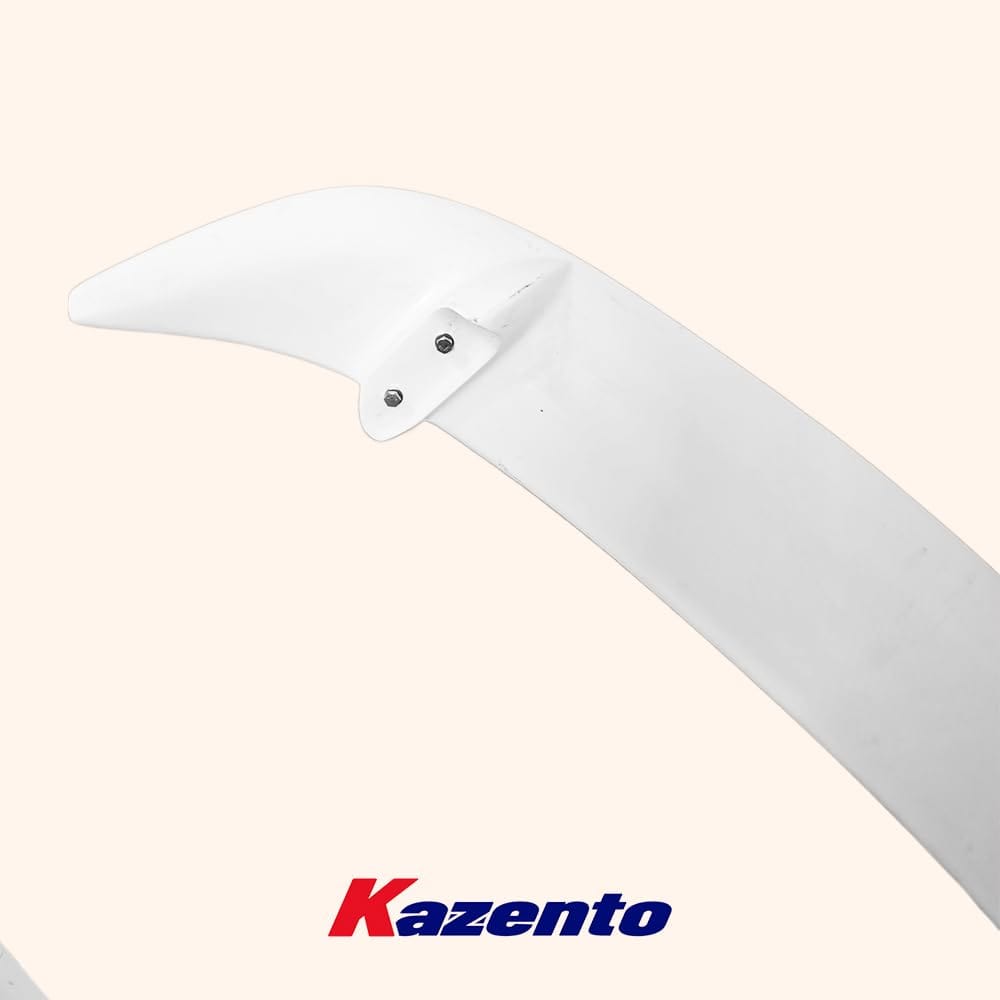 Rear Trunk Spoiler For Honda 10.2 -12.8 Cr-Z Zf1 Sblk Style Rear Wing Fiber Glass Universal Wing For Car Vehicle Black Body Parts Kits Kazento Carbon Parts 车身侧板 CRZ-RS-SBL-12-FRP