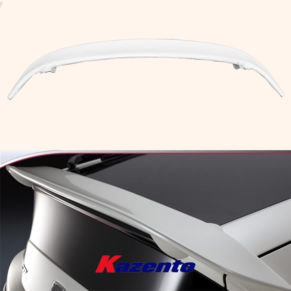 Rear Trunk Spoiler For Honda 10.2 -12.8 Cr-Z Zf1 Sblk Style Rear Wing Fiber Glass Universal Wing For Car Vehicle Black Body Parts Kits Kazento Carbon Parts 车身侧板 CRZ-RS-SBL-12-FRP