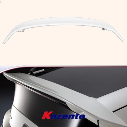 Rear Trunk Spoiler For Honda 10.2 -12.8 Cr-Z Zf1 Sblk Style Rear Wing Fiber Glass Universal Wing For Car Vehicle Black Body Parts Kits Kazento Carbon Parts 车身侧板 CRZ-RS-SBL-12-FRP