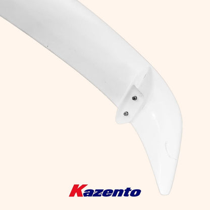 Rear Trunk Spoiler For Honda 10.2 -12.8 Cr-Z Zf1 Sblk Style Rear Wing Fiber Glass Universal Wing For Car Vehicle Black Body Parts Kits