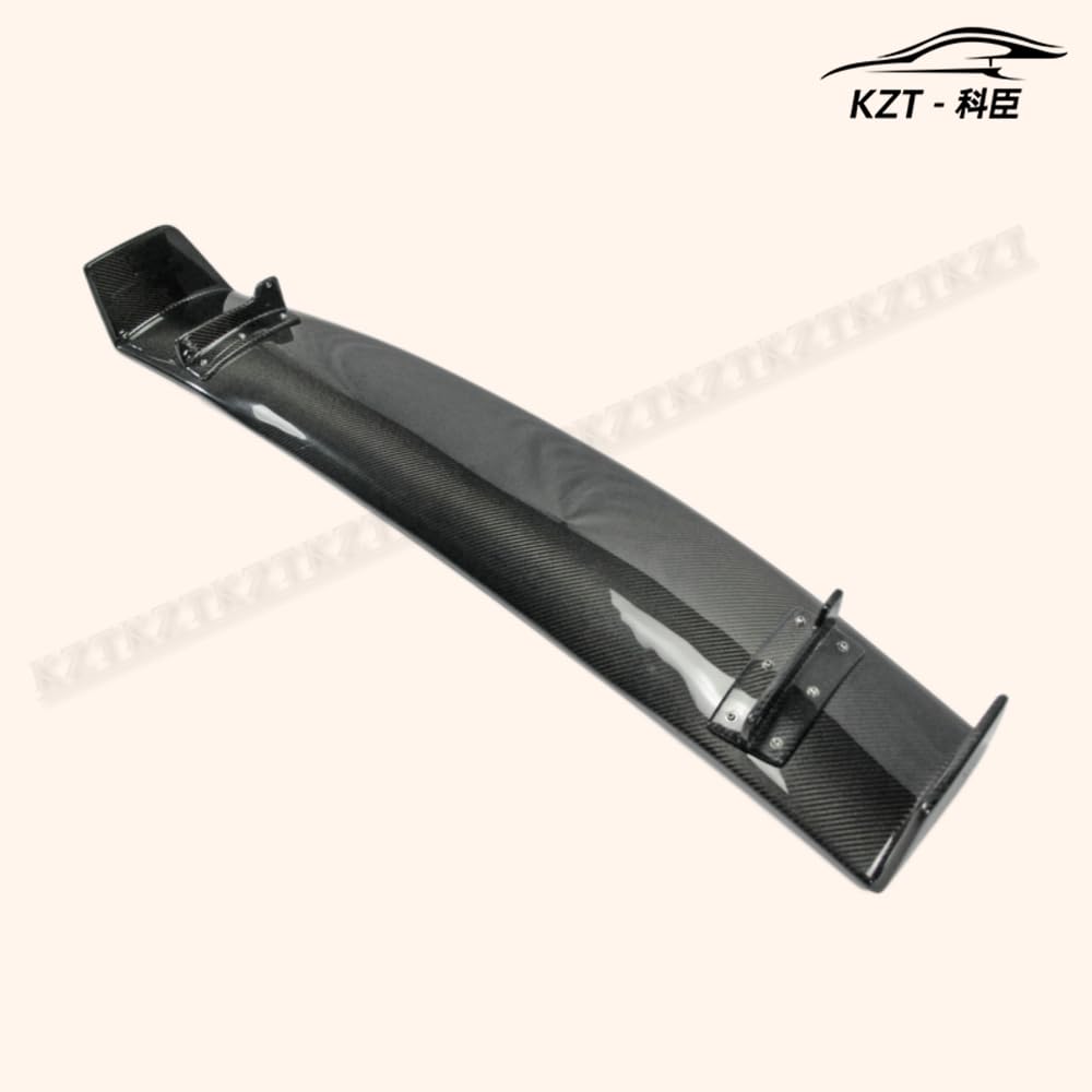 Rear Trunk Spoiler For Honda Civic Fd2 Vtx Gt Wing (Carbon Stand) （Not For Orginal Bolt Holes） Carbon Fiber Car Body Parts Kits Kazento Carbon Parts 车身侧板 FD2-RS-VTX-GT-CF-CF