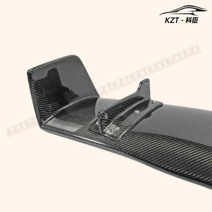 Rear Trunk Spoiler For Honda Civic Fd2 Vtx Gt Wing (Carbon Stand) （Not For Orginal Bolt Holes） Carbon Fiber Car Body Parts Kits