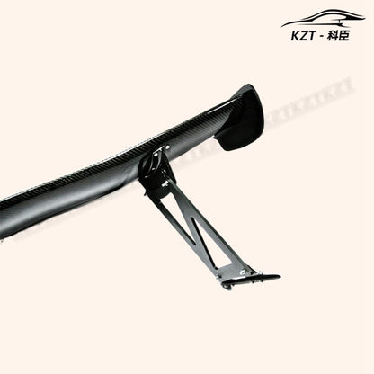 Rear Trunk Spoiler For Honda S2000 Js Racing Gt Wing (295Mm Height) Carbon Fiber Car Body Parts Kits Kazento Carbon Parts 车身侧板 S2000-RS-JS-295-CF