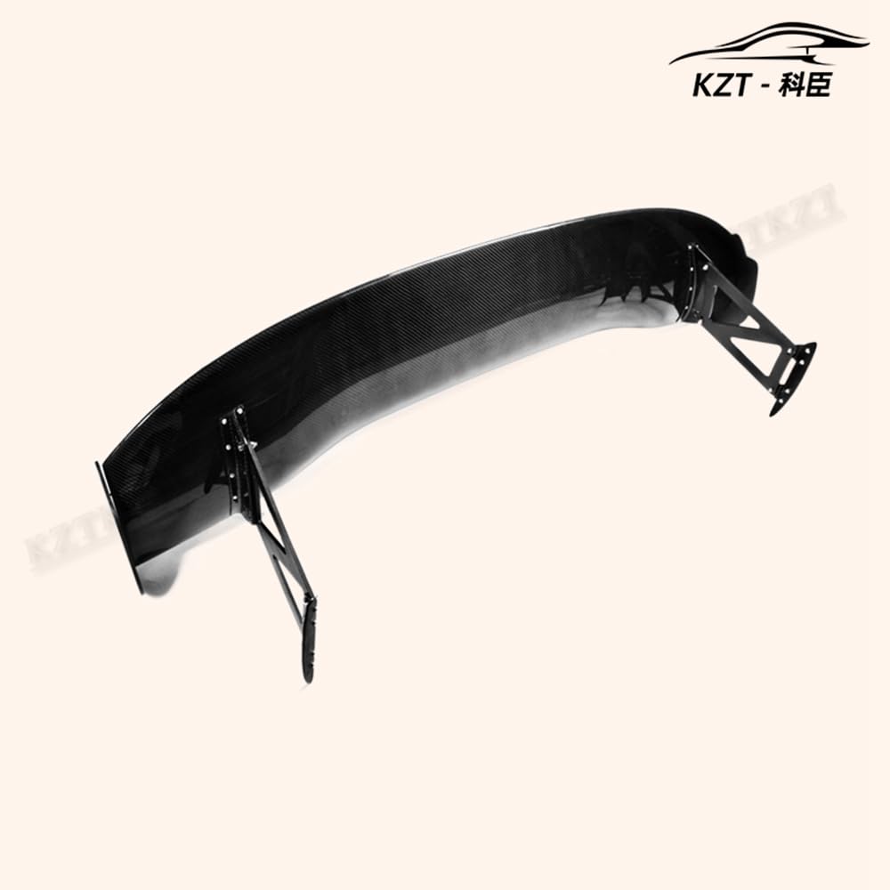 Rear Trunk Spoiler For Honda S2000 Js Racing Gt Wing (295Mm Height) Carbon Fiber Car Body Parts Kits Kazento Carbon Parts 车身侧板 S2000-RS-JS-295-CF
