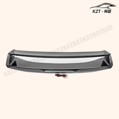 Rear Trunk Spoiler For Nissan 09 Onwards 370Z Z34 Am Style Rear Wing (With Brake Lights) Carbon Fiber Car Body Parts Kits