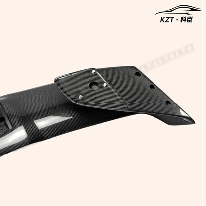 Rear Trunk Spoiler For Nissan GTR R35 2017 MY17 VRS Style Magnum Opus Rear Wing (Will also fit old model) Carbon Fiber Car Body Kit Kazento Carbon Parts 车身侧板 R35-RS-VRS-17-CF