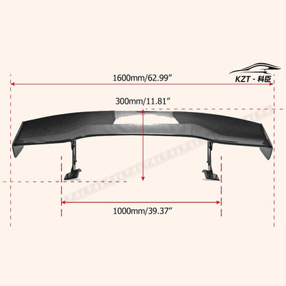 Rear Trunk Spoiler For Nissan Z34 370Z Vtx2 Gt Wing Carbon Fiber Car Body Parts Kits
