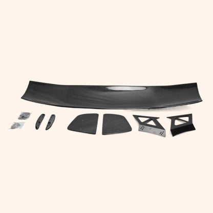 Rear Trunk Spoiler For Subaru Impreza Gda Gdb Gdc Vtx Gt Wing (Width 300Mm, Stand Height 220Mm) Carbon Fiber Car Body Parts Kits Kazento Carbon Parts 车身侧板 GDB-RS-GT-VOT-CF