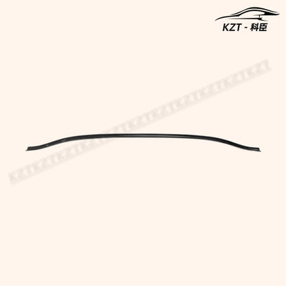 Rear Trunk Spoiler Wing For Honda Fk8 Civic Type-R Es Style Gurney Flap (For Oe Wing Blade) Carbon Fiber Car Body Parts Kits