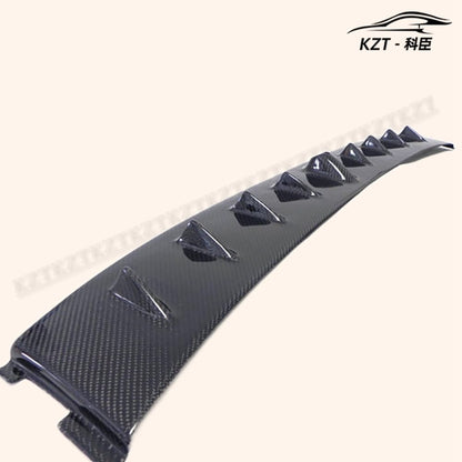 Rear Trunk Spoiler Wing For Mitsubishi Evolution 7 8 9 Vortex Air Generator Carbon Fiber Car Body Parts Kits