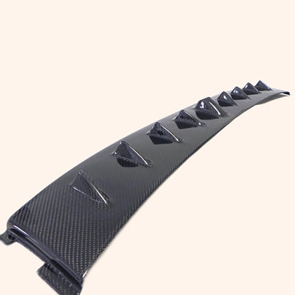 Rear Trunk Spoiler Wing For Mitsubishi Evolution 7 8 9 Vortex Air Generator Carbon Fiber Car Body Parts Kits