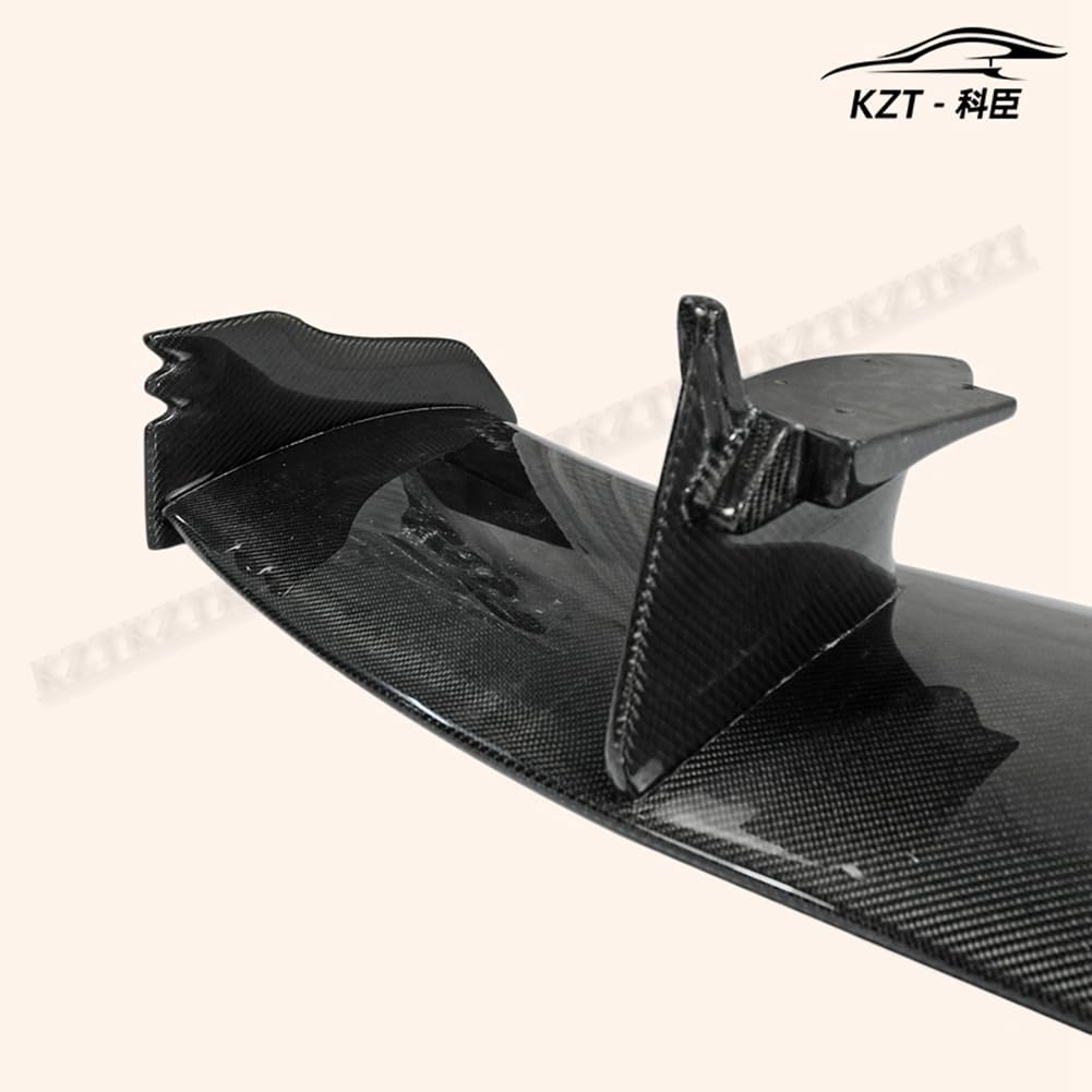 Rear Trunk Spoiler Wing For Nissan GTR R35 NIS Style Spoiler (Included Lights) Carbon Fiber Car Body Kit Kazento Carbon Parts 车身侧板 R35-RS-NIS-TYPEC-CF