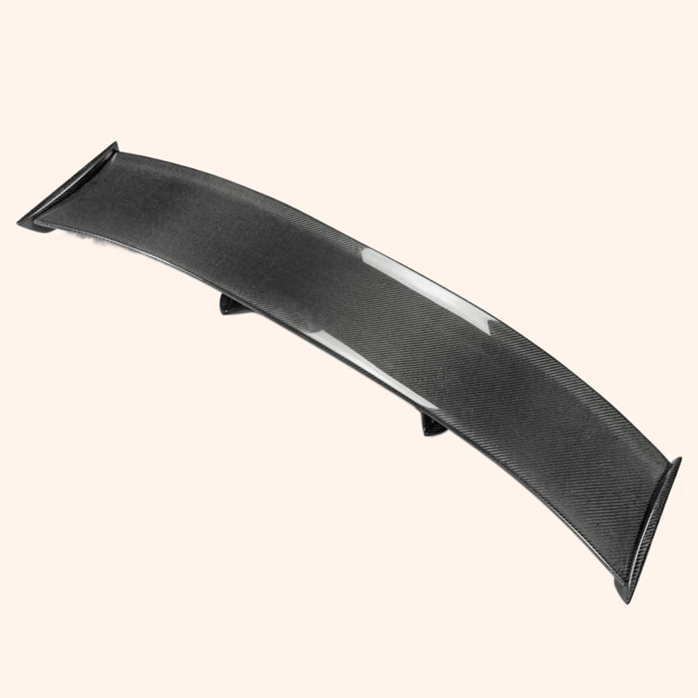 Rear Trunk Spoiler Wing For Nissan GTR R35 NIS Style Spoiler (Included Lights) Carbon Fiber Car Body Kit