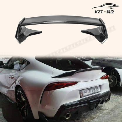 Rear Trunk Spoiler Wing For Toyota 19+ Supra A90 EPA Type Tail Carbon Fiber Car Body Kit