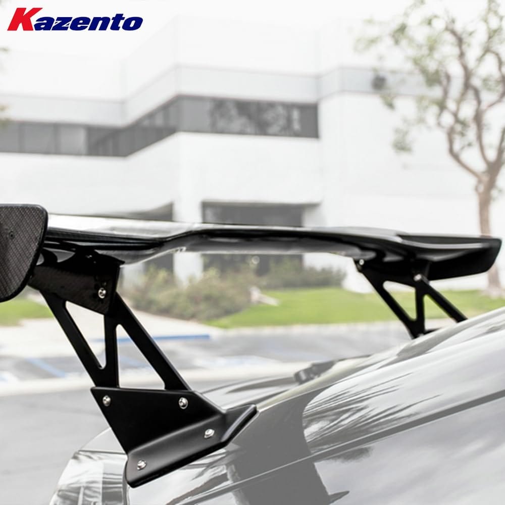Rear Trunk Wing For Honda Civic FK7 FK8 VTX2 Style Rear GT Spoiler Carbon Fiber Car Body Kit Kazento Carbon Parts 车身侧板 FK8-RS-GT-VTX2&-CF