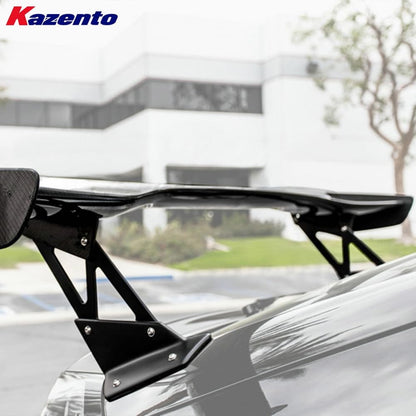 Rear Trunk Wing For Honda Civic FK7 FK8 VTX2 Style Rear GT Spoiler Carbon Fiber Car Body Kit Kazento Carbon Parts 车身侧板 FK8-RS-GT-VTX2&-CF