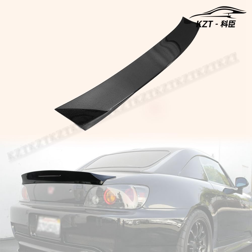 Rear Trunk Wing For Honda S2000 Ap1 Ap2 Zr Style Rear Duckbill Spoiler Carbon Fiber Car Body Parts Kits Kazento Carbon Parts 车身侧板 S2000-RS-ZR-CF