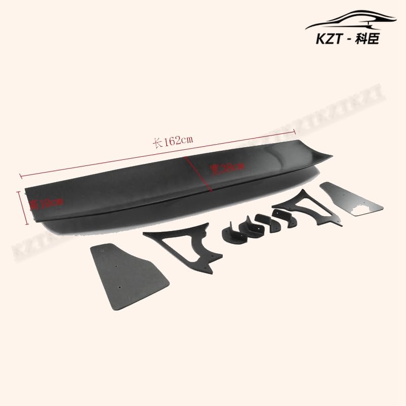 Rear Trunk Wing For Mazda Mx5 Nd5Rc Miata Roadster Rb Style Rear Gt Spoiler Fiber Glass Universal Wing For Car Vehicle Black Body Parts Kits Kazento Carbon Parts 车身侧板 MX5-RS-RB-ND&-FRP