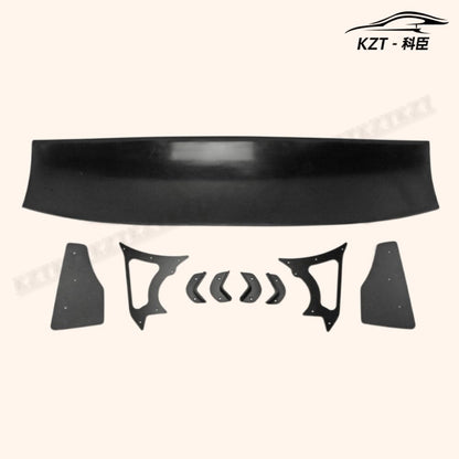 Rear Trunk Wing For Mazda Mx5 Nd5Rc Miata Roadster Rb Style Rear Gt Spoiler Fiber Glass Universal Wing For Car Vehicle Black Body Parts Kits