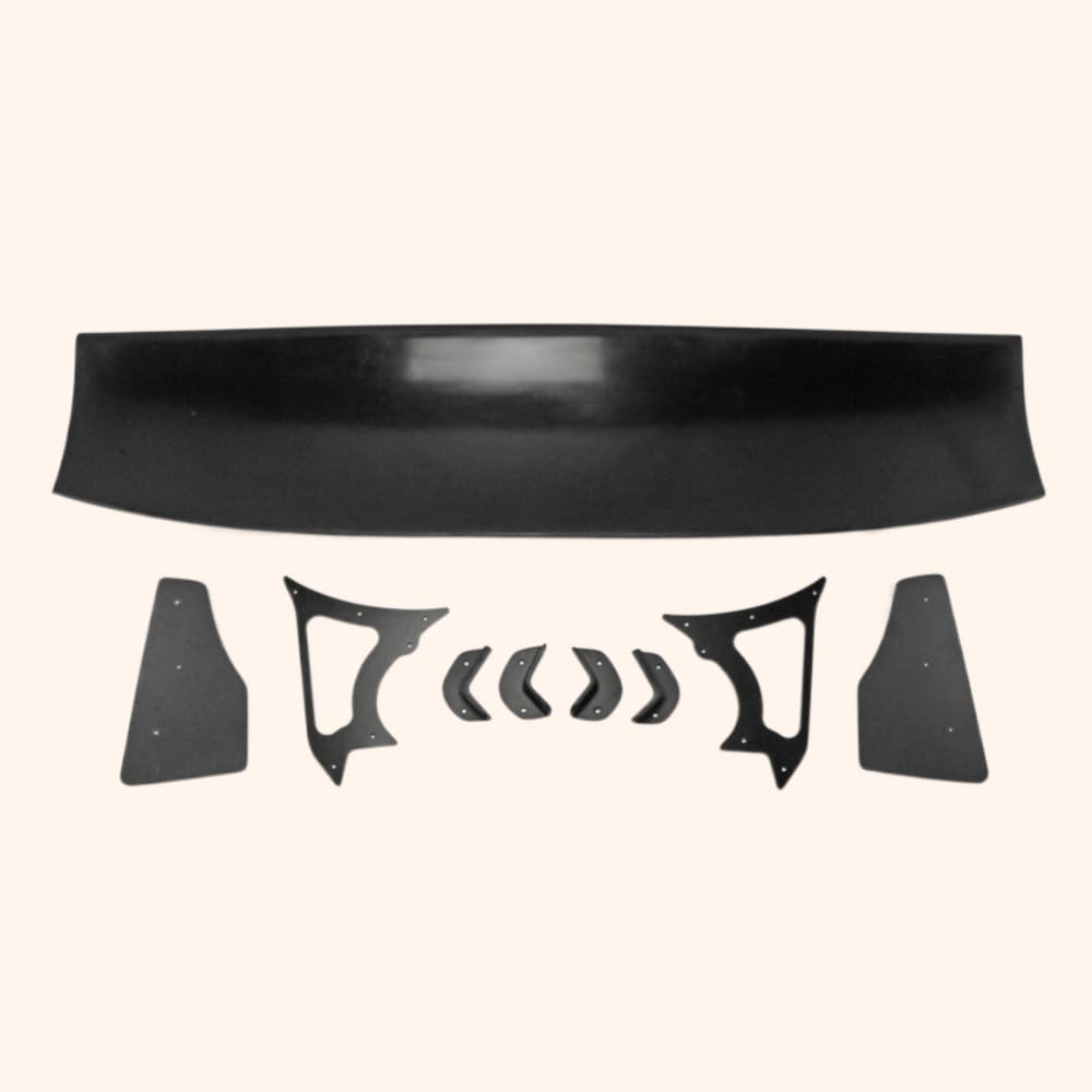 Rear Trunk Wing For Mazda Mx5 Nd5Rc Miata Roadster Rb Style Rear Gt Spoiler Fiber Glass Universal Wing For Car Vehicle Black Body Parts Kits