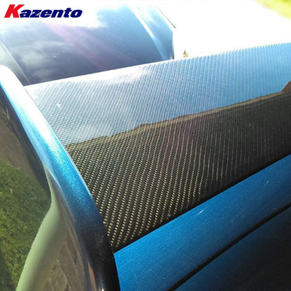 Rear Trunk Wing For Mitsubishi Evolution 5-6 OEM Rear Spoiler Blade Carbon Fiber Car Body Parts Kits Kazento Carbon Parts 车身侧板 Carbon Fiber EVO5-RS-BLD-OE-CF