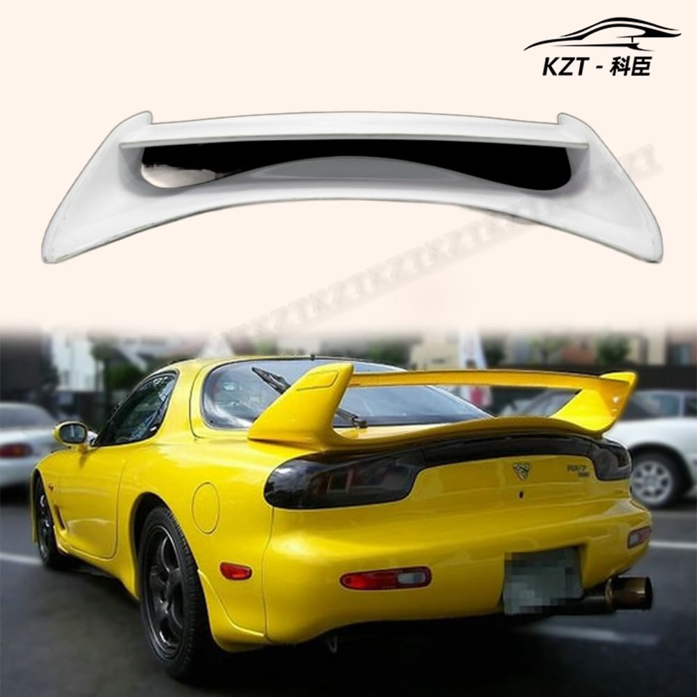 Rear Trunk Wing For Rx7 Fd3S Mazdaspeed Rear Spoiler Fiber Glass Universal Wing For Car Vehicle Body Parts Kits