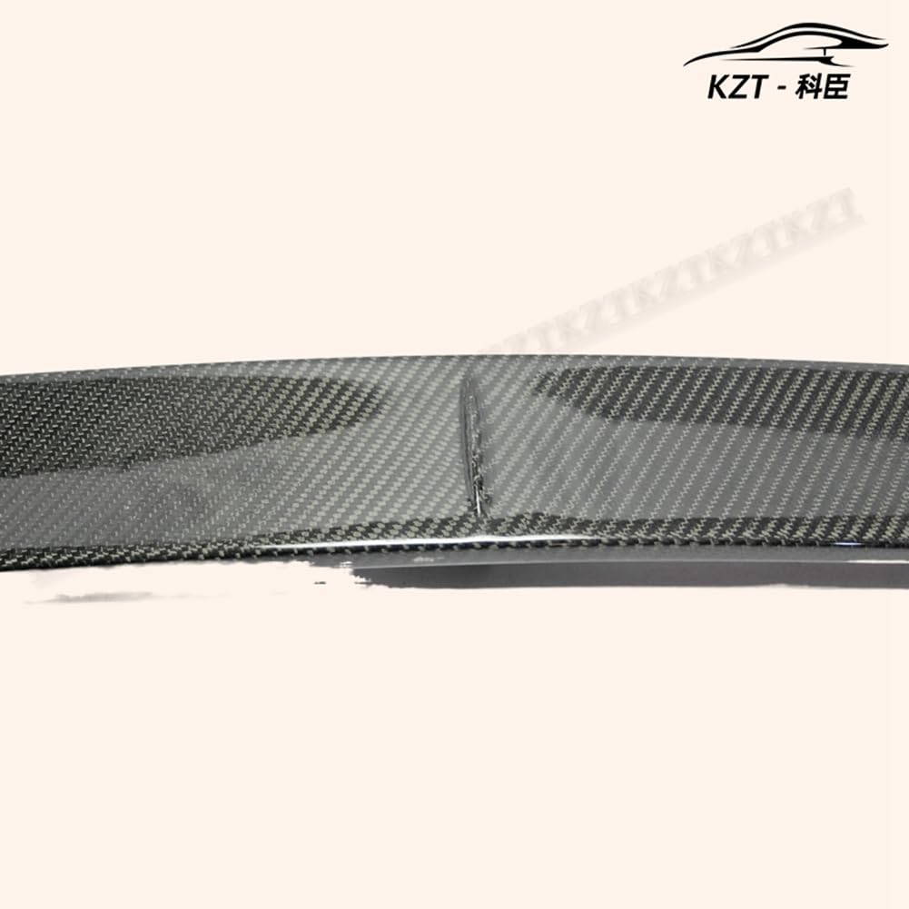 Rear Wing Blade for Subaru 14-18 Impreza WRX VAB VAF STI OEM Spoiler EPA Style Add on gurney Flap Carbon Fiber
