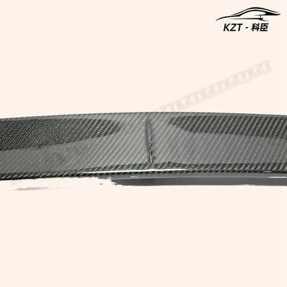 Rear Wing Blade for Subaru 14-18 Impreza WRX VAB VAF STI OEM Spoiler EPA Style Add on gurney Flap Carbon Fiber
