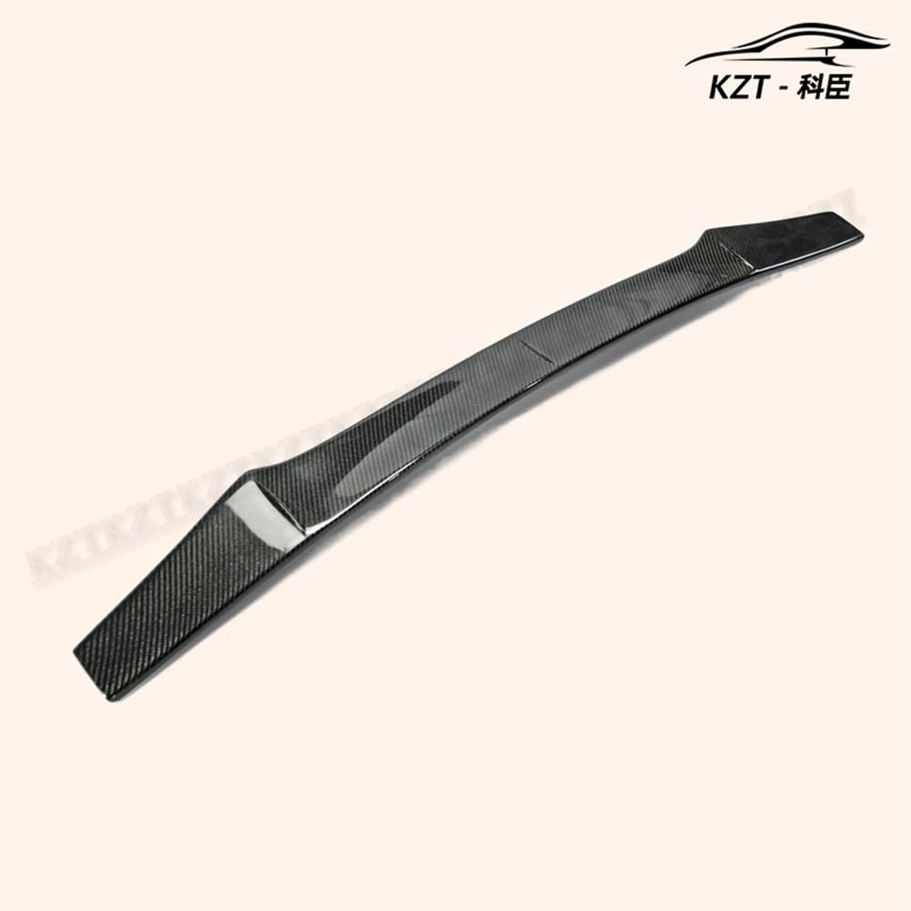 Rear Wing Blade for Subaru 14-18 Impreza WRX VAB VAF STI OEM Spoiler EPA Style Add on gurney Flap Carbon Fiber