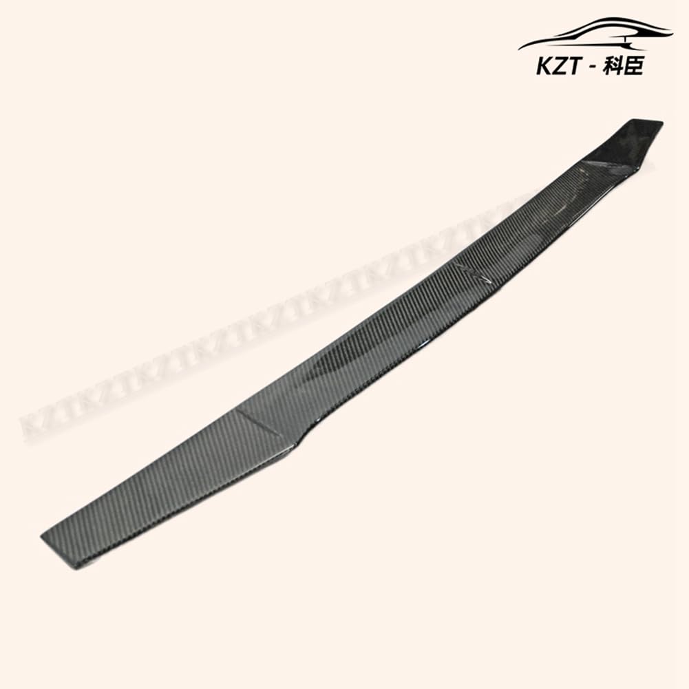 Rear Wing Blade for Subaru 14-18 Impreza WRX VAB VAF STI OEM Spoiler EPA Style Add on gurney Flap Carbon Fiber