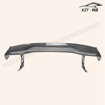 Rear Wing For Honda Civic FK7 FK8 JS Style Rear GT Spoiler with Base Carbon Fiber Car Body Kit Kazento Carbon Parts 车身侧板 FK8-RS-GT-JS&-CF