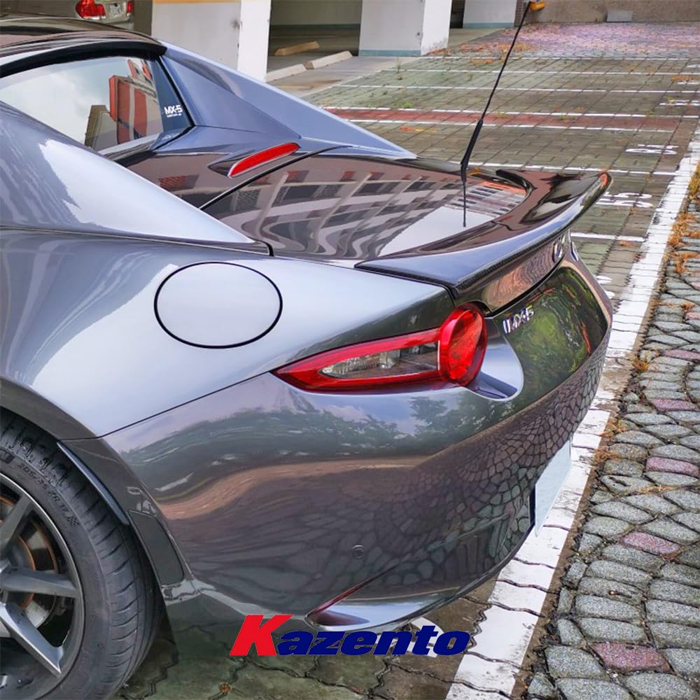 Rear Wing For Mazda MX5 Miata ND RF LMS Style Duckbill Spoiler Carbon Fiber Car Body Kit