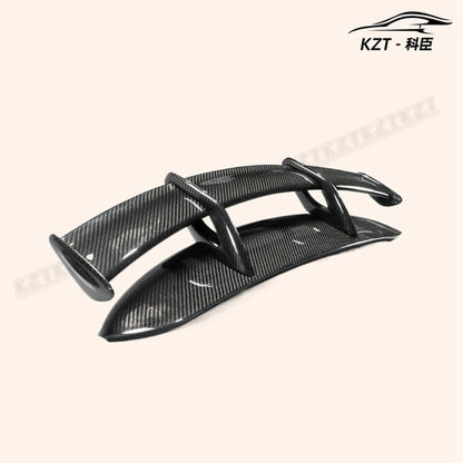 Rear Wing For Mini cooper 06-13 R56 Ver.2.11/2.12 Type B Roof Spoiler Carbon Fiber Car Body Kit Kazento Carbon Parts 车身侧板 R56-RS-B-CF