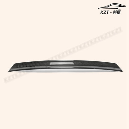 Roof Spoiler Wing For Mazda MX5 Miata ND RF GV Style Tail Fin Carbon Fiber Car Body Kit Kazento Carbon Parts 车身侧板 MX5-RS-RF-GV-ND-CF