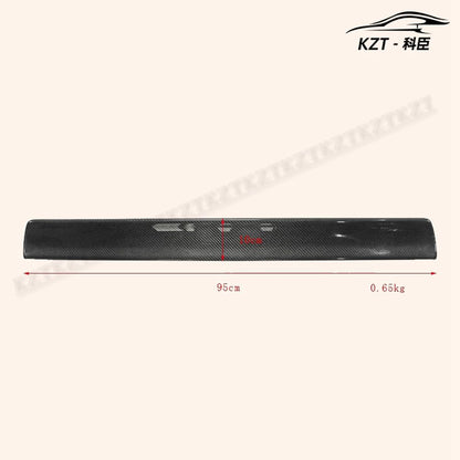 Roof Spoiler Wing For Mazda MX5 Miata ND RF GV Style Tail Fin Carbon Fiber Car Body Kit Kazento Carbon Parts 车身侧板 MX5-RS-RF-GV-ND-CF