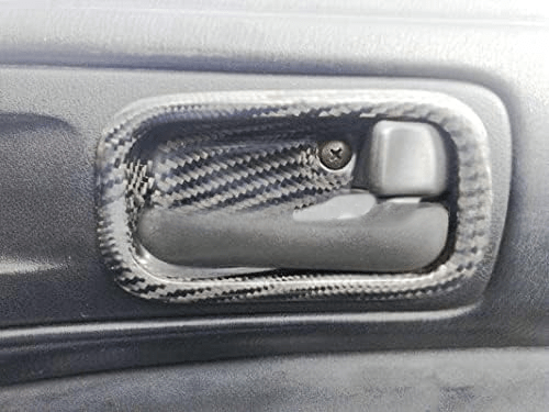 S14 S14A Silvia Inner Door Handle Cup RHD 1993-1998 Kazento Carbon Parts Carbon Fiber S14-INNER-CF