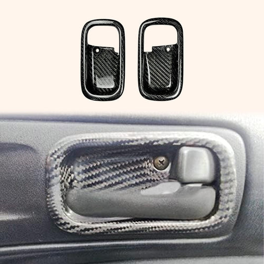 S14 S14A Silvia Inner Door Handle Cup RHD 1993-1998 Kazento Carbon Parts Carbon Fiber S14-INNER-CF